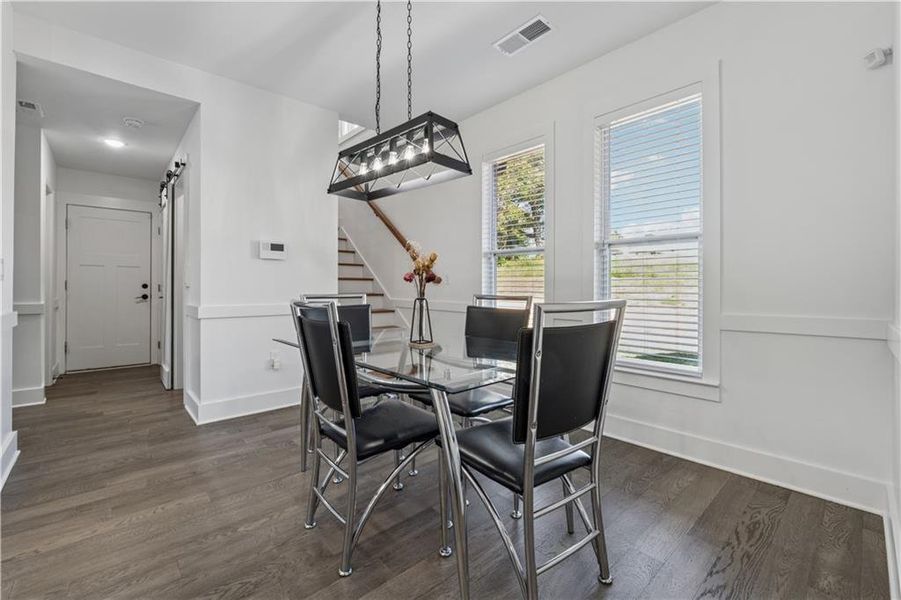 Furnished interior view inside a new home in , Gainesville (Image 18).