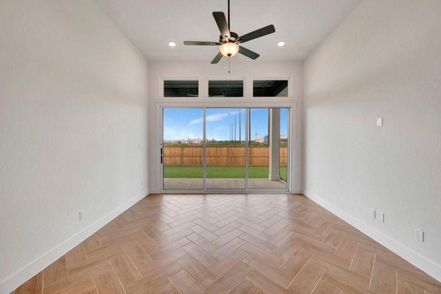 Spacious, unfurnished interior of a new home in Elyson - Reserve Collection, Katy (Image 24). Spacious, unfurnished interior of a new home in Elyson - Reserve Collection, Katy (Image 24).