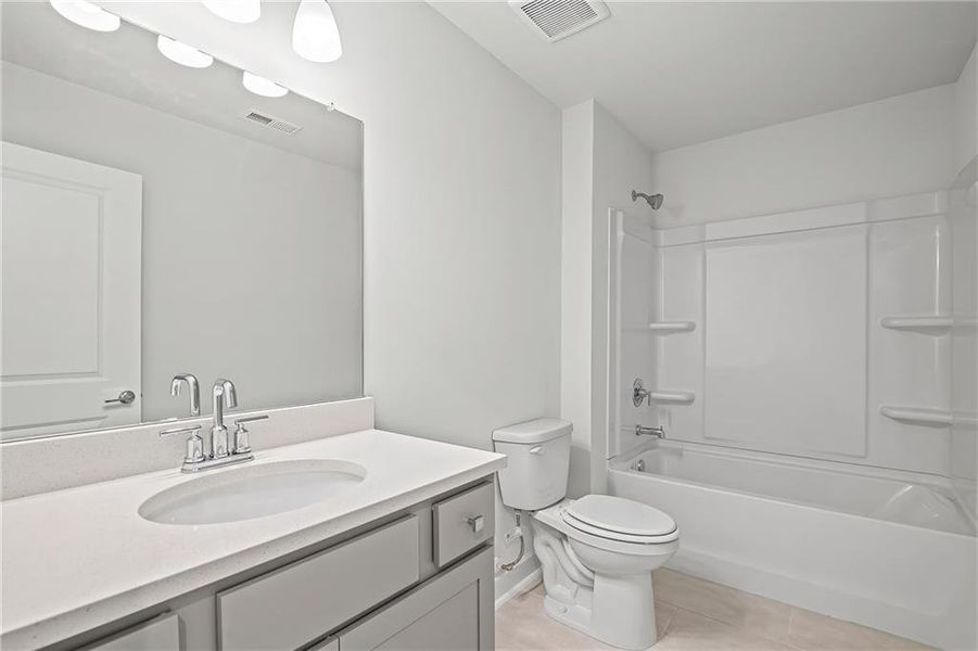 Furnished interior view inside a new home in Anderson Point Estates, McDonough (Image 7). Furnished interior view inside a new home in Anderson Point Estates, McDonough (Image 7).