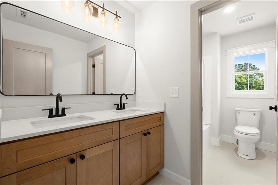 Furnished interior view inside a new home in , Cumming (Image 11). Furnished interior view inside a new home in , Cumming (Image 11).