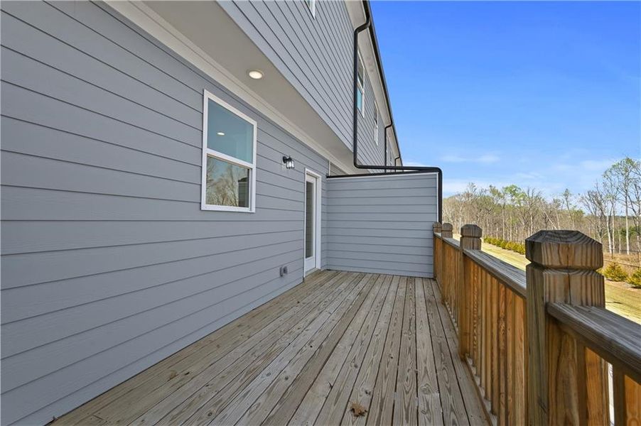 Exterior details and patio area of a home in , Sugar Hill (Image 27).