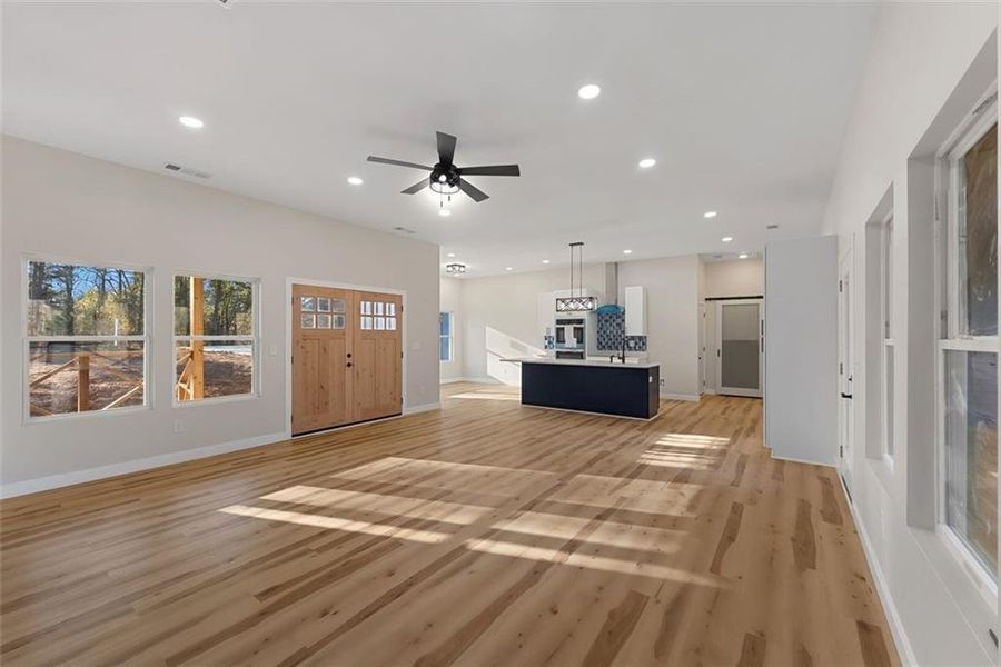 Spacious, unfurnished interior of a new home in , Locust Grove (Image 32).