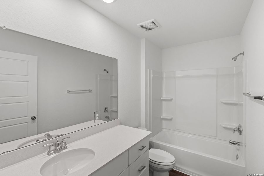 Furnished interior view inside a new home in Davis Ranch, San Antonio (Image 3).