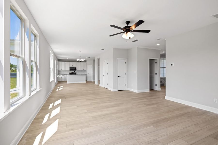 Representative unfurnished interior of a home built from the The Baldwin by UnionMain Homes in Austin Springs, Bethlehem (Image 16).