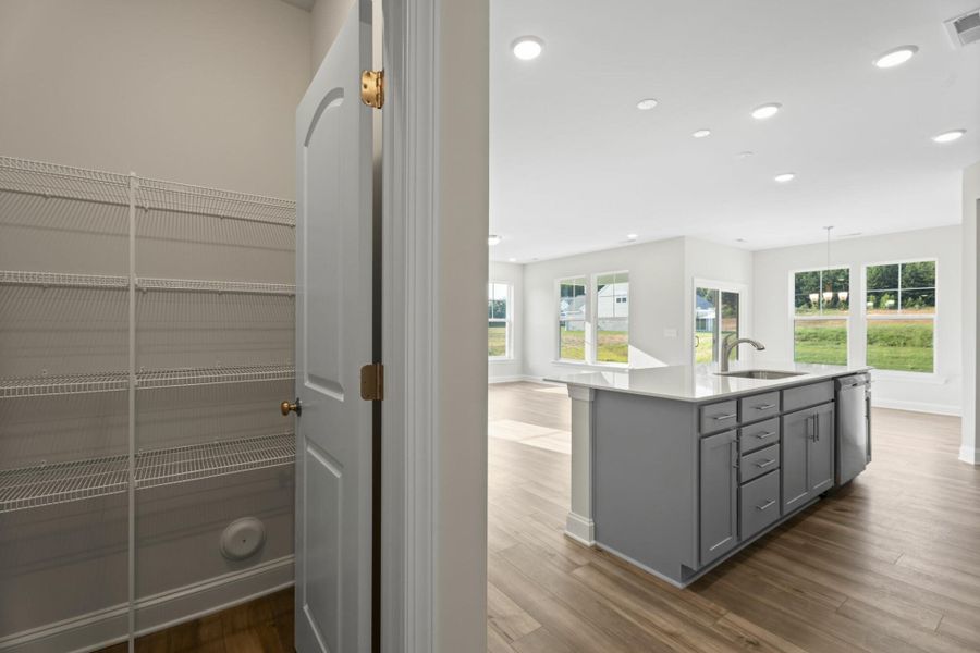 Furnished interior view inside a new home in Hopewell Garden, Winston-Salem (Image 6).