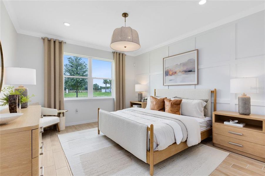 Furnished interior view inside a new home in Sunrise Estates, West Melbourne (Image 5).
