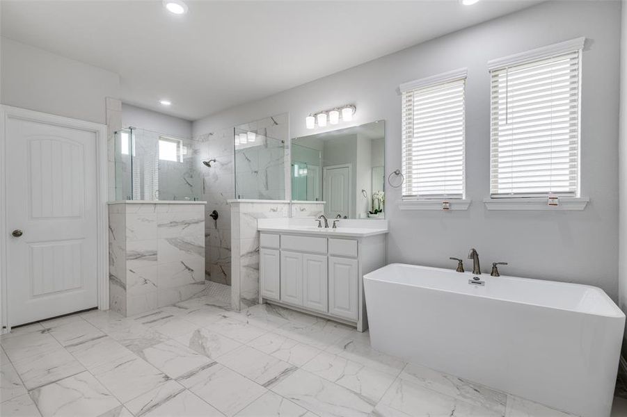 Furnished interior view inside a new home in , Royse City (Image 17).
