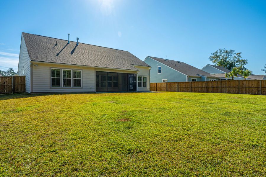 Exterior details and patio area of a home in Sea Island Preserve, Johns Island (Image 20). Exterior details and patio area of a home in Sea Island Preserve, Johns Island (Image 20).