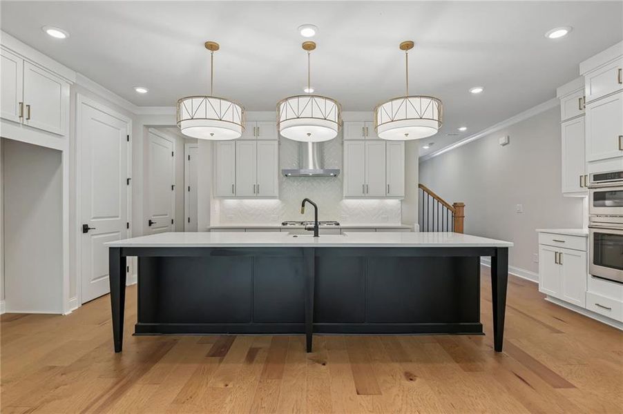 Furnished interior view inside a new home in Waterside, Peachtree Corners (Image 11). Furnished interior view inside a new home in Waterside, Peachtree Corners (Image 11).