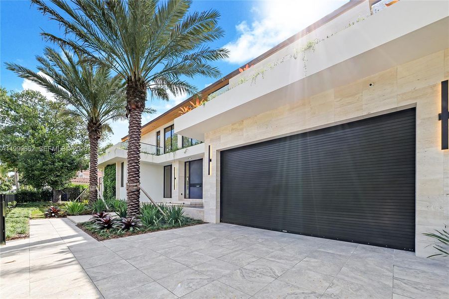 Exterior details and patio area of a home in , Miami (Image 2). Exterior details and patio area of a home in , Miami (Image 2).