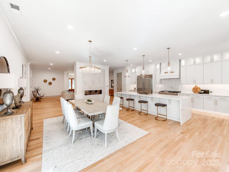 Built in Led Lighting Both Above and Below Cabinet Toe Kick - Really Nice Ambiance