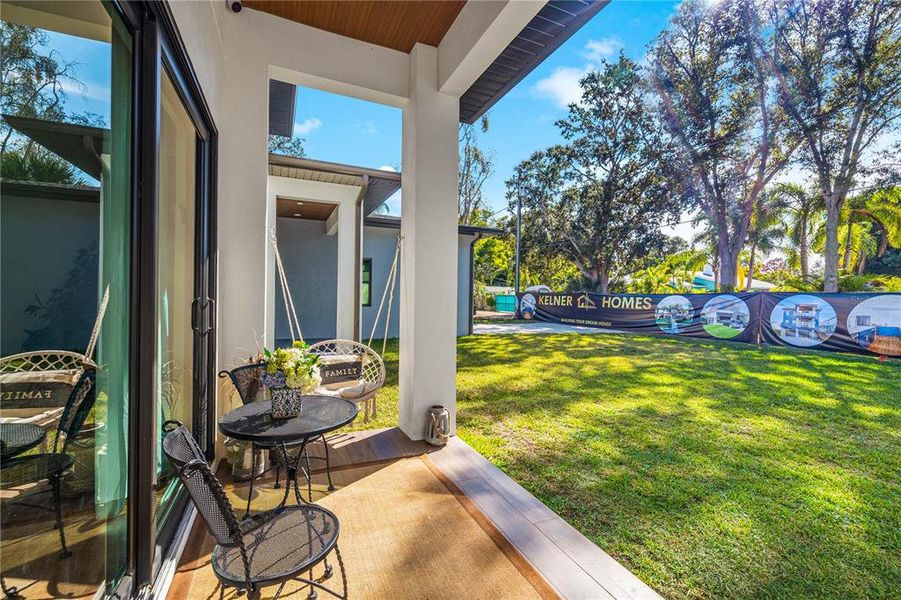 Exterior details and patio area of a home in , Gulfport (Image 27).