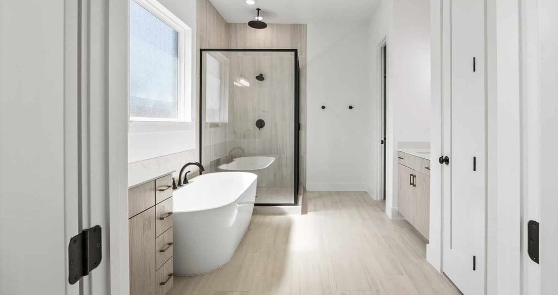 Furnished interior view inside a new home in Sunfield, Buda (Image 4).