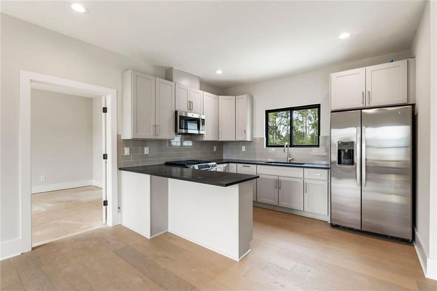 Furnished interior view inside a new home in , Milton (Image 30).