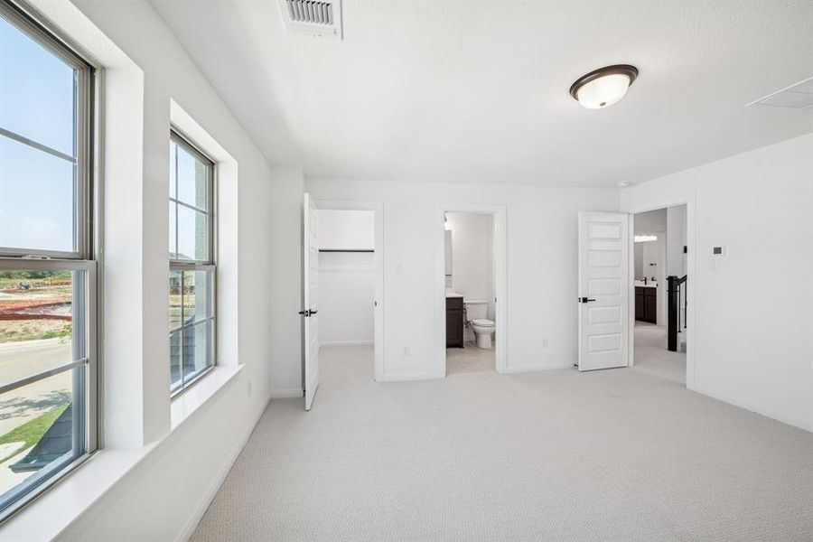 Spacious, unfurnished interior of a new home in Karis - Village Series, Crowley (Image 26). Spacious, unfurnished interior of a new home in Karis - Village Series, Crowley (Image 26).