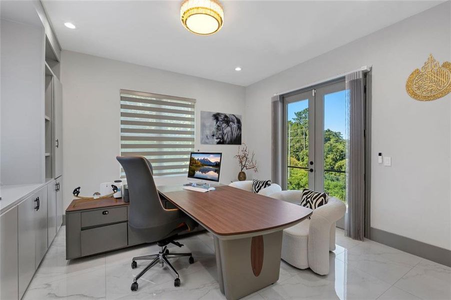 Furnished interior view inside a new home in , Stone Mountain (Image 47).