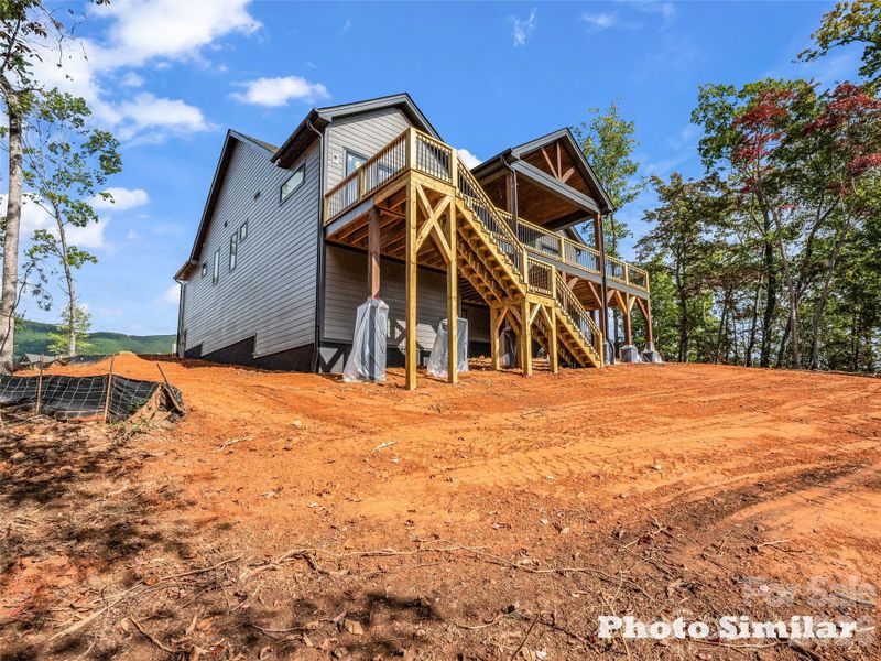 In-progress construction of a new home in , Mill Spring, NC (Image 25). In-progress construction of a new home in , Mill Spring, NC (Image 25).