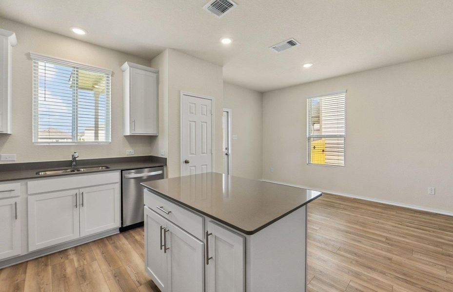 Furnished interior view inside a new home in Sonterra, Jarrell (Image 9).