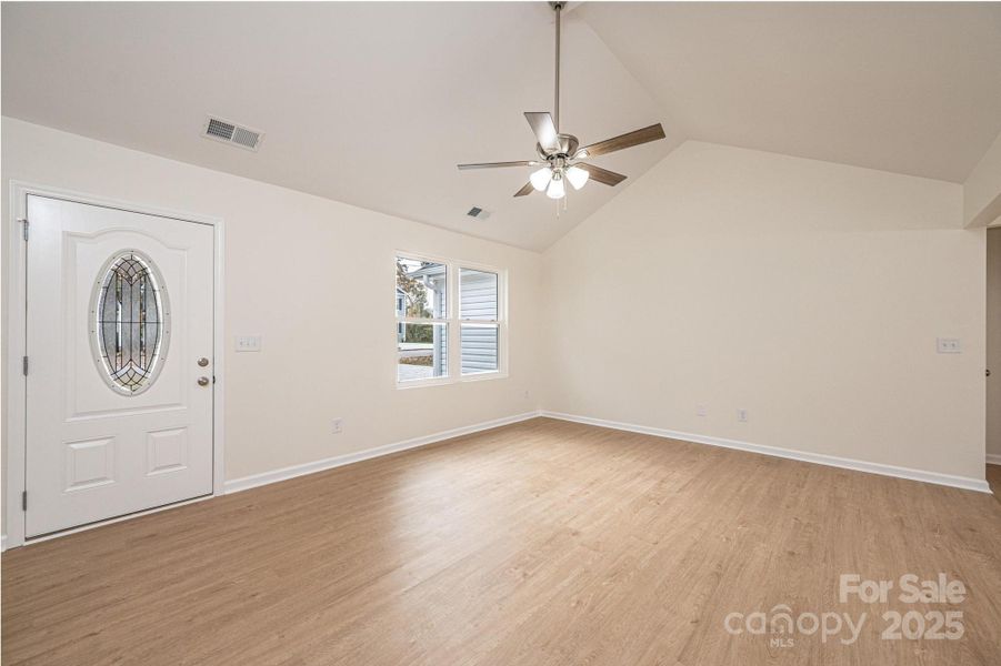 Spacious, unfurnished interior of a new home in , Hickory (Image 17).