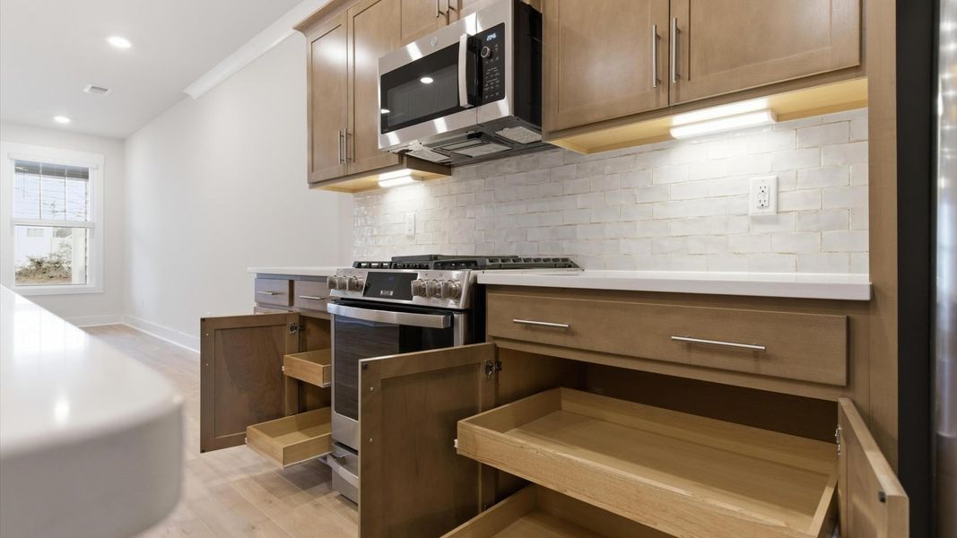 Accomplished layout with a first-class kitchen in this select community by DRB Homes located in Greenville, SC