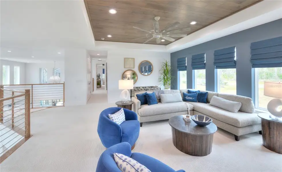 Furnished interior view inside a new home in Veranda Bay, Flagler Beach (Image 45).
