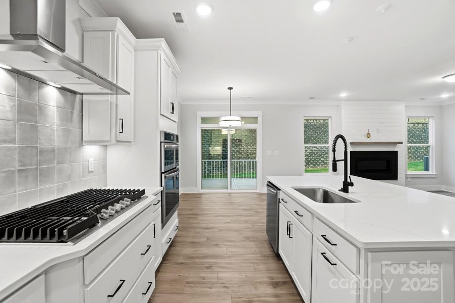 Furnished interior view inside a new home in Summerlin, Mooresville (Image 4).