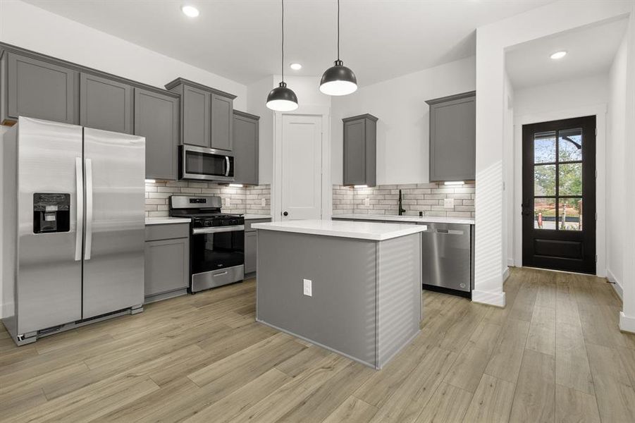 Furnished interior view inside a new home in , Forney (Image 2). Furnished interior view inside a new home in , Forney (Image 2).