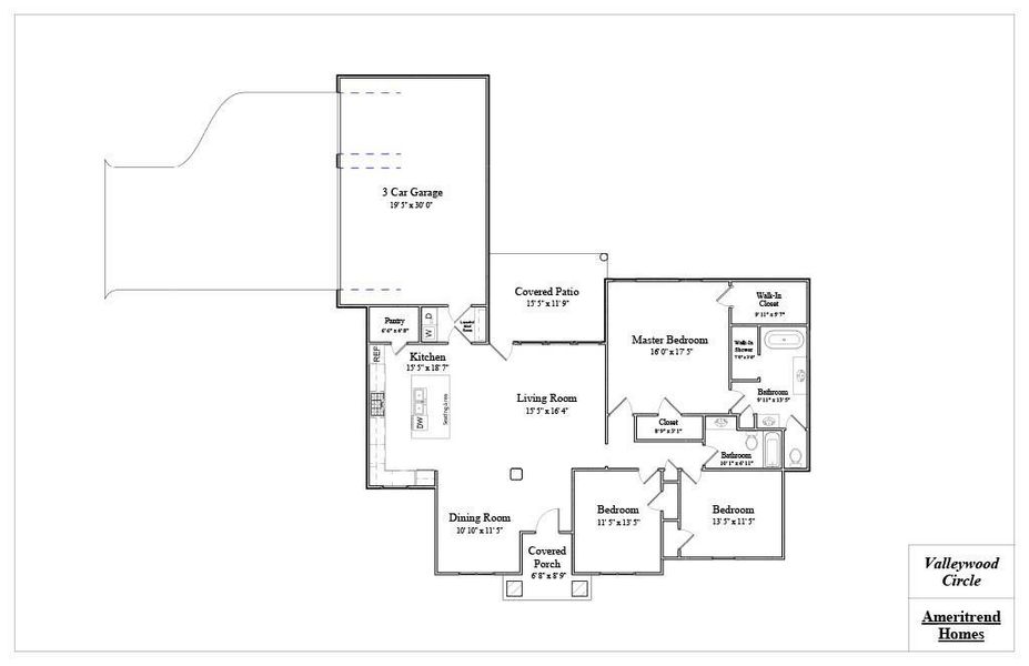 2D floor plan layout of this home in , Willis, TX (Image 5).