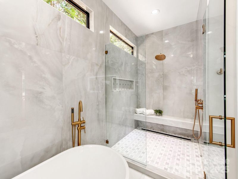 Furnished interior view inside a new home in , Charlotte (Image 33).