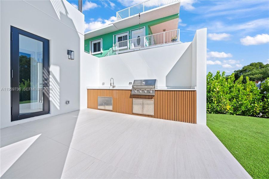 Exterior details and patio area of a home in , Tavernier (Image 29). Exterior details and patio area of a home in , Tavernier (Image 29).