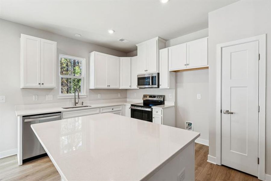 Furnished interior view inside a new home in Crescent Cove, Summerville (Image 3).