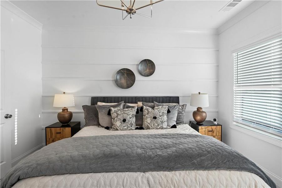 Furnished interior view inside a new home in Brackley Townhomes, Cumming (Image 40). Furnished interior view inside a new home in Brackley Townhomes, Cumming (Image 40).