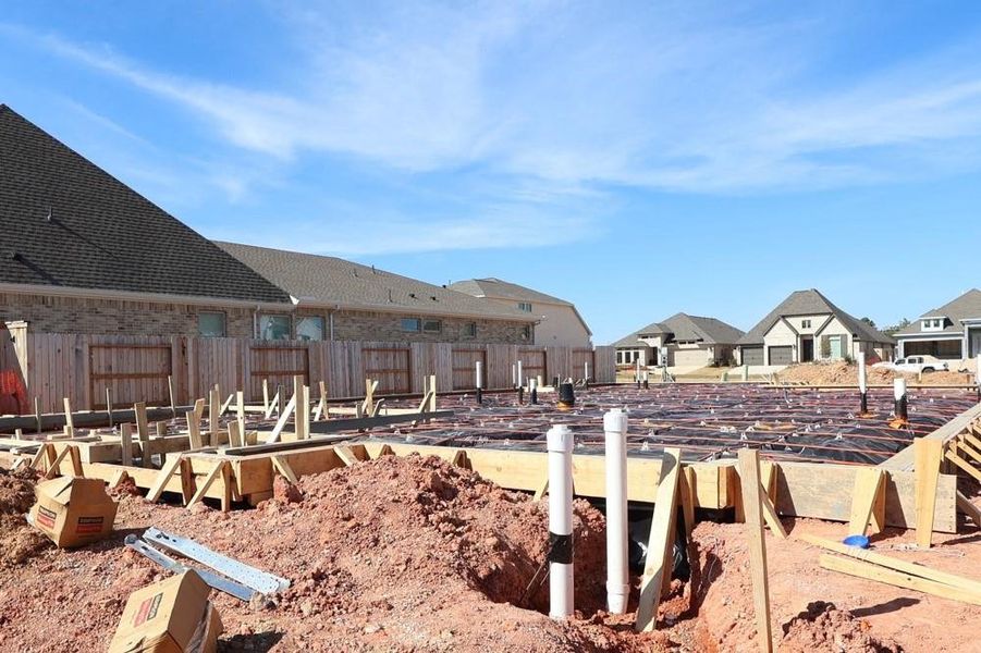 Every foundation at DWH is engineered and it’s inspected three times! We do not do “batch” testing.  Rest easy knowing your foundation comes with a 10 year warranty.