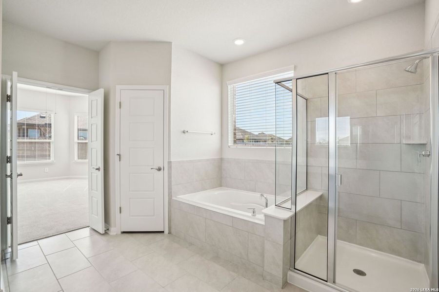 Furnished interior view inside a new home in Carmel Ranch, Schertz (Image 9).