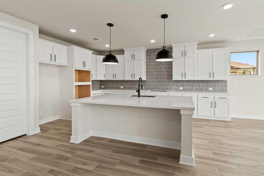 Furnished interior view inside a new home in ARTAVIA® - 60', Conroe (Image 6).