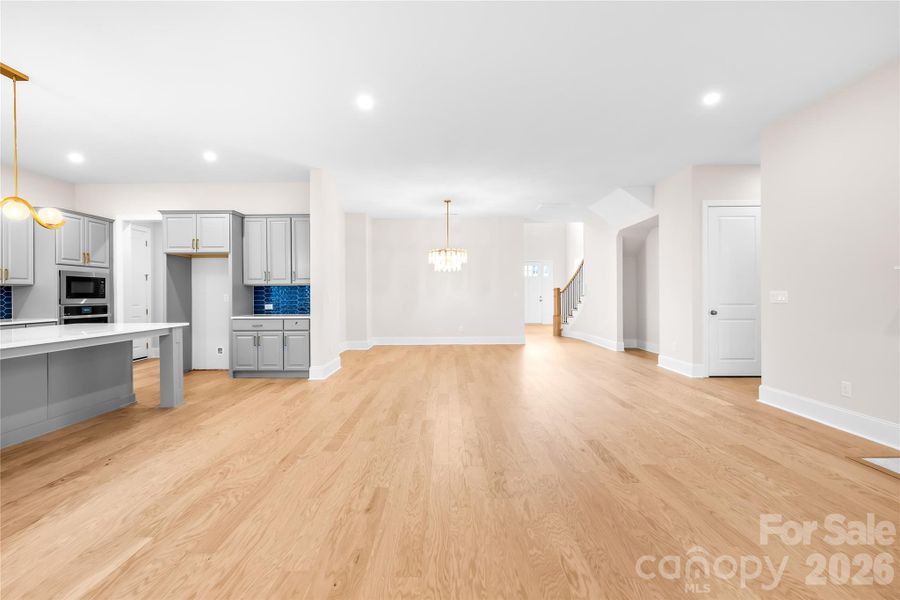 Spacious, unfurnished interior of a new home in Coventry Glen, Huntersville (Image 34).