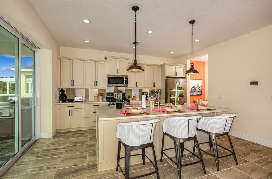 Representative furnished interior of a home built from the Honor by Neal Communities in Grand Park, Sarasota (Image 17).