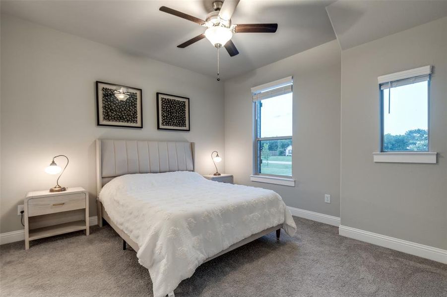 Furnished interior view inside a new home in Lynx Hollow Estates, Forney (Image 13).