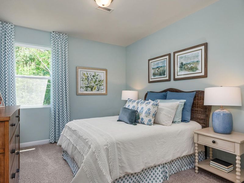 Furnished interior view inside a new home in Woodland Crossing, Zebulon (Image 8).