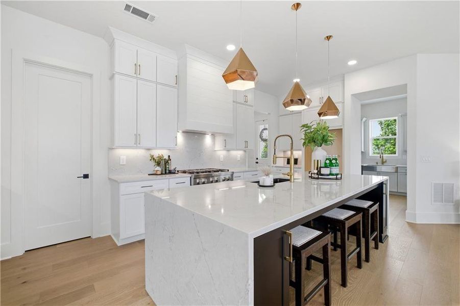 Furnished interior view inside a new home in , Alpharetta (Image 46).