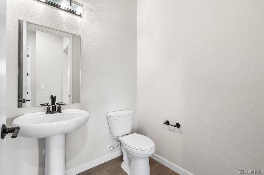 Furnished interior view inside a new home in Hilltop at Inspiration, Aurora (Image 10).