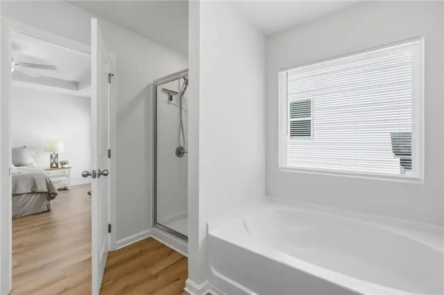 Furnished interior view inside a new home in , Canton (Image 18).