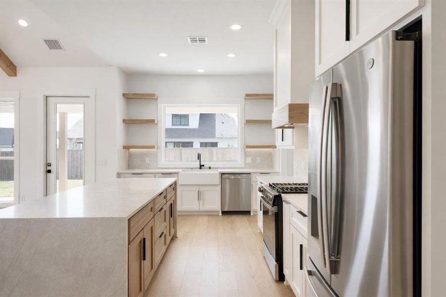 Furnished interior view inside a new home in , Pottsboro (Image 12).