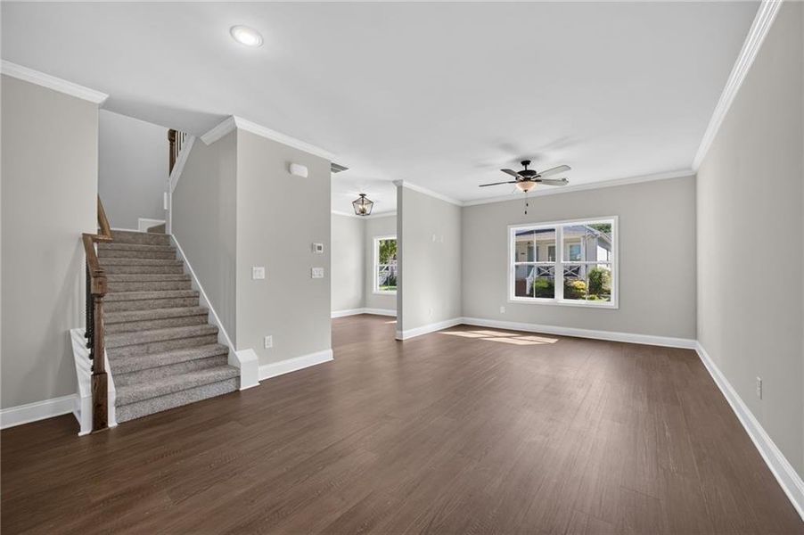 Spacious, unfurnished interior of a new home in , Monroe (Image 18). Spacious, unfurnished interior of a new home in , Monroe (Image 18).