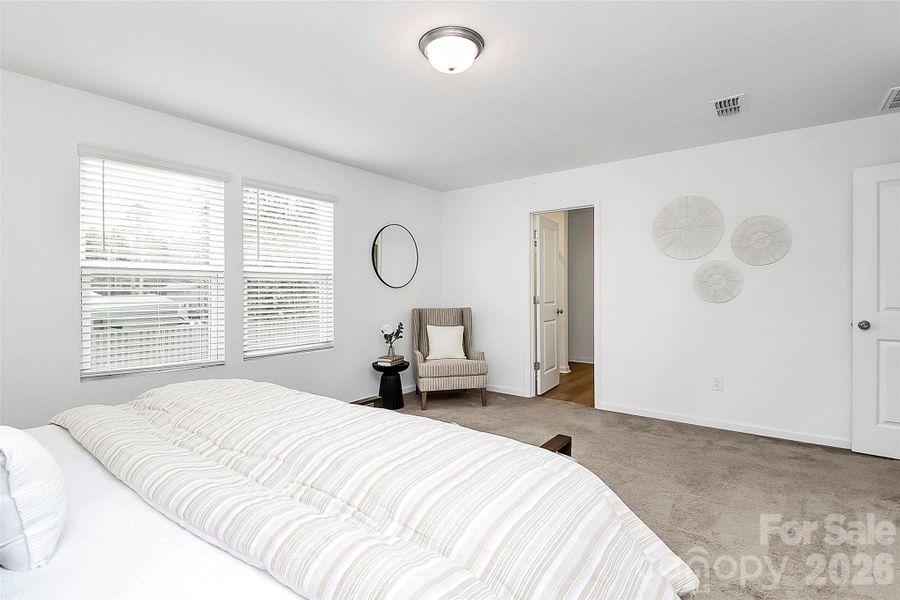 Furnished interior view inside a new home in Sunbriar, Charlotte (Image 31).