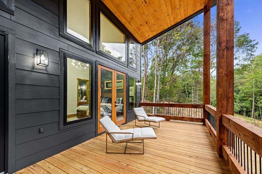 Furnished interior view inside a new home in , McCaysville (Image 4).