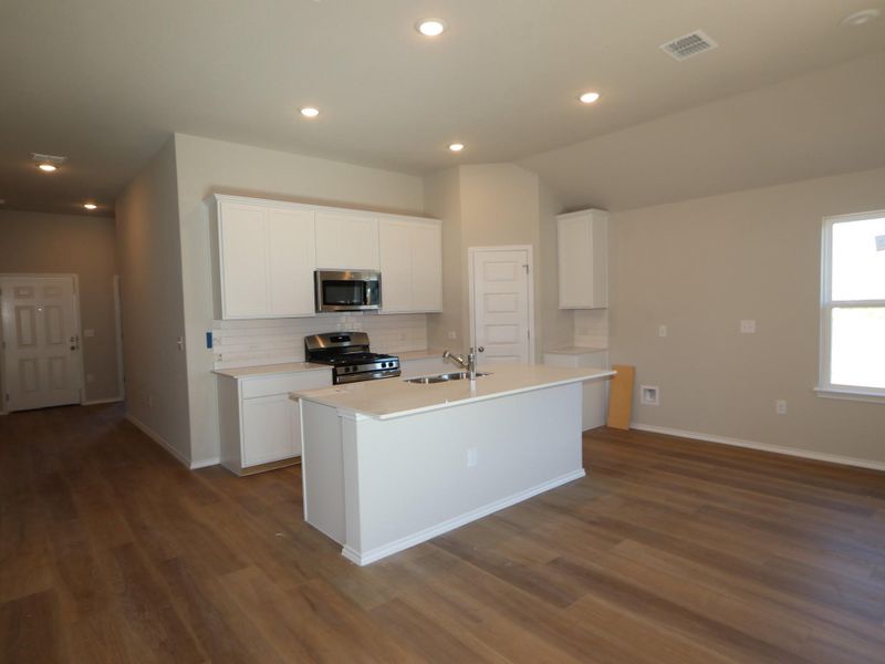 Furnished interior view inside a new home in Cascades at Onion Creek, Austin (Image 5).