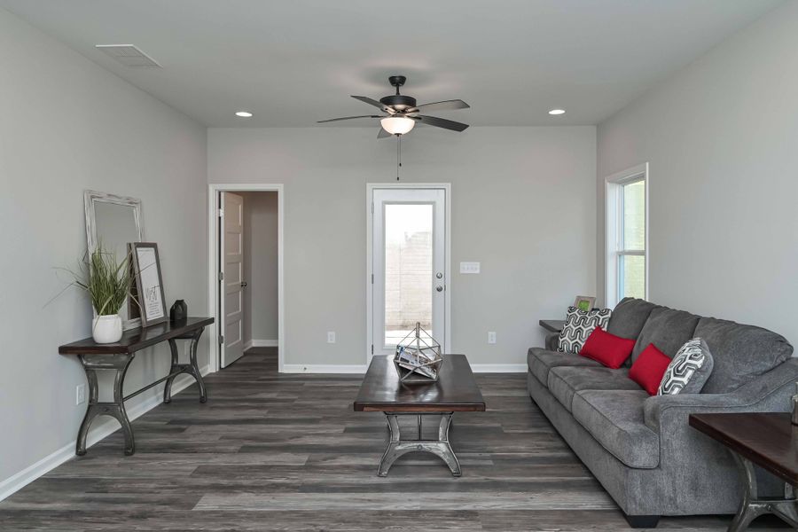 Furnished interior view inside a new home in Lake Shore, Temple (Image 16).