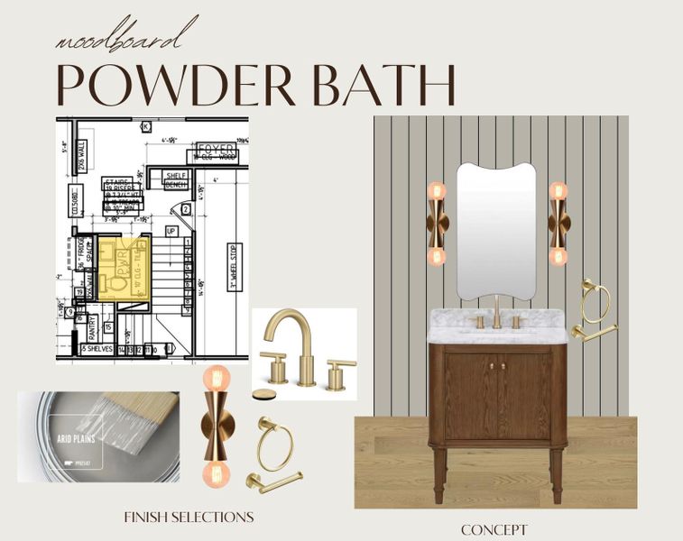 Sample of building materials used in homes in , Houston (Image 6).