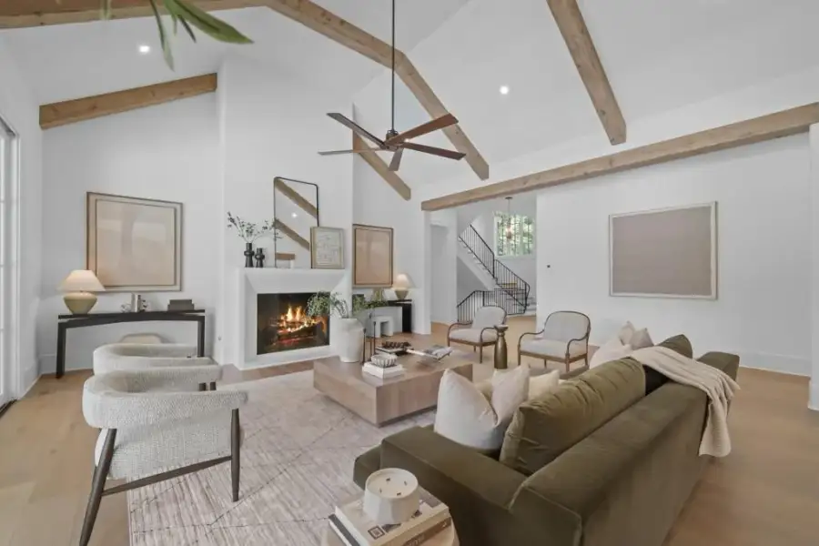 Furnished interior view inside a new home in , Milton (Image 58).
